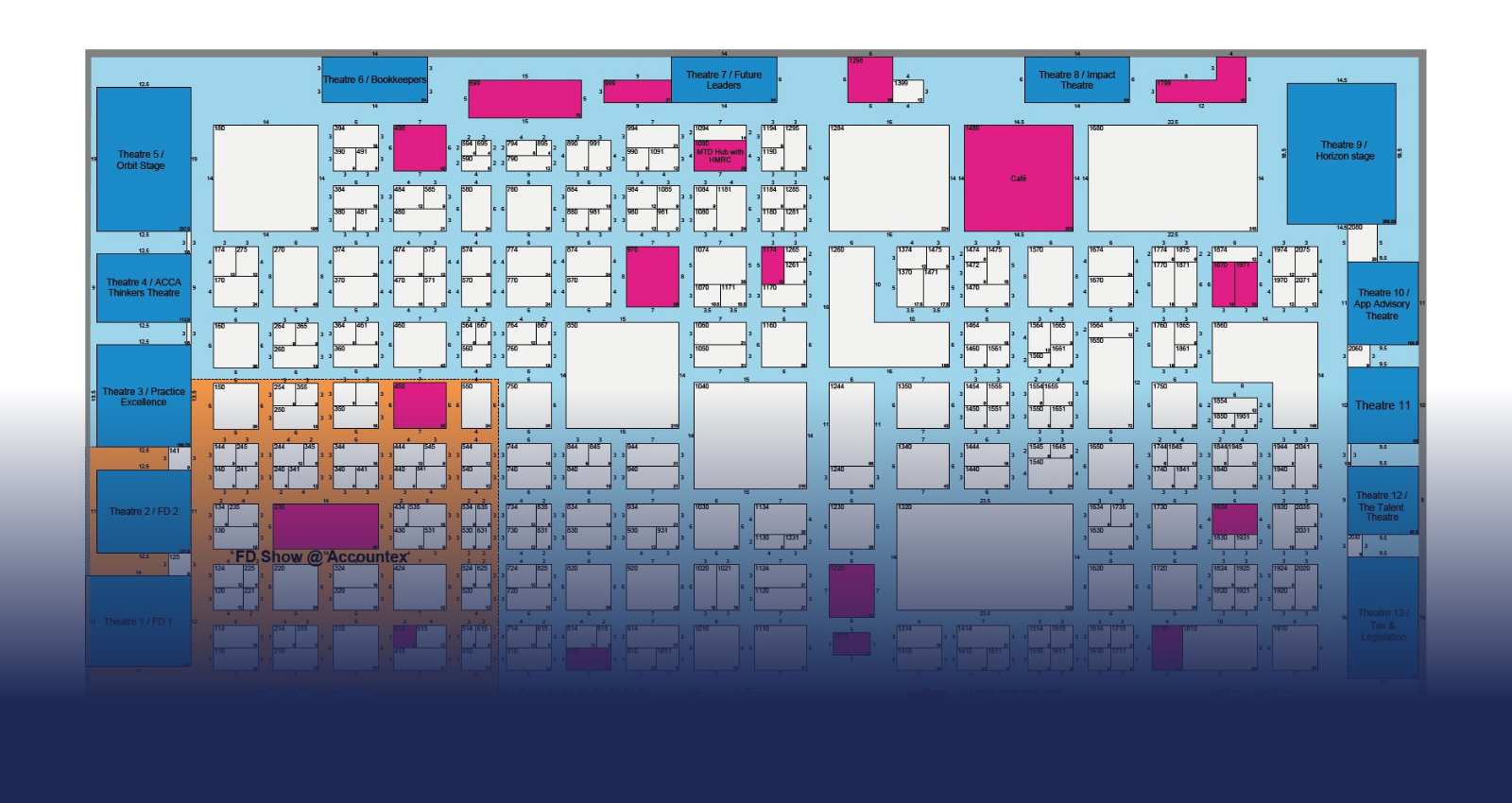 Accountex 2027 Floorplan