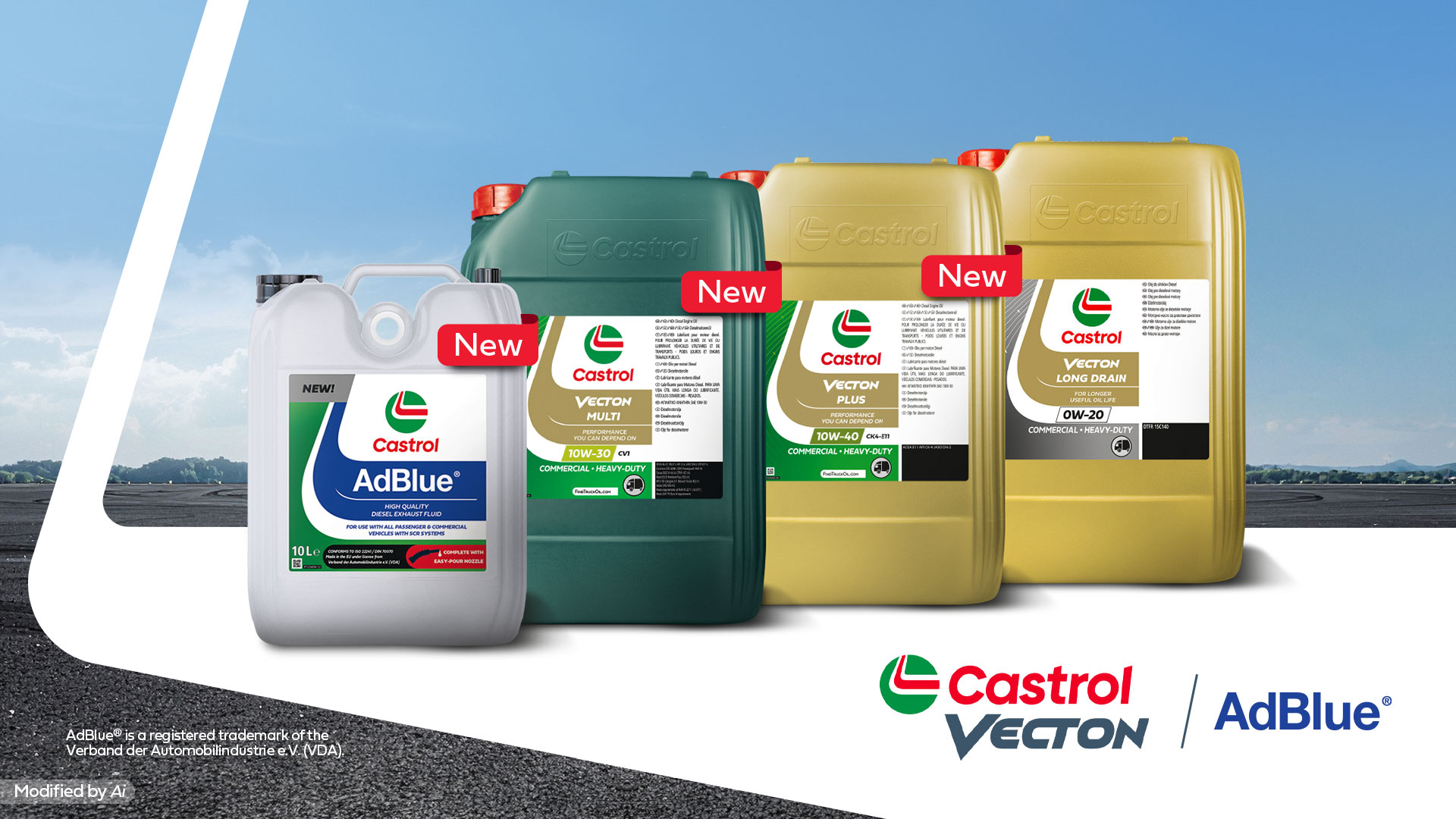 Castrol Vecton range from Kernow Oils